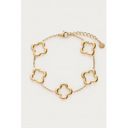 BRACELET AVEC CINQ TRÈFLES