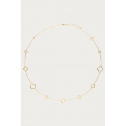 COLLIER SAUTOIR AVEC TRÈFLES