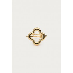 BAGUE BOLD MAXI TRÈFLE OUVERT