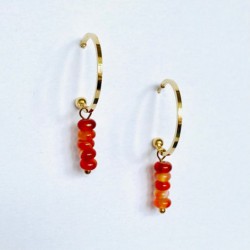BOUCLES D'OREILLES GARANCE...