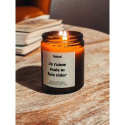 BOUGIE PARFUMEE - JE T'AIME...