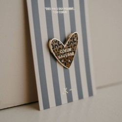 PIN'S COEUR SAUVAGE