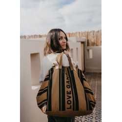 SAC CABAS - LOVE GANG CAMEL