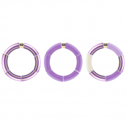 BRACELET PIPOCA RIVIERA LILA