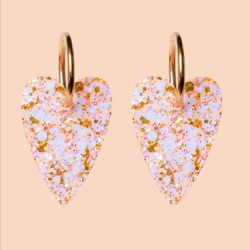 BOUCLES D'OREILLES COEUR...