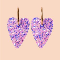 BOUCLES D'OREILLES COEUR...
