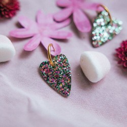 BOUCLES D'OREILLES COEUR...