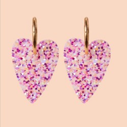 BOUCLES D'OREILLES COEUR...