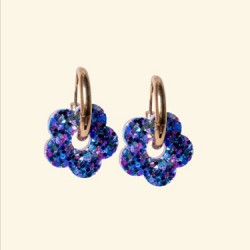 BOUCLES D'OREILLES FLEUR...
