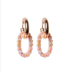 BOUCLES D'OREILLES OVALE...