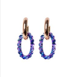 BOUCLES D'OREILLES OVALE...