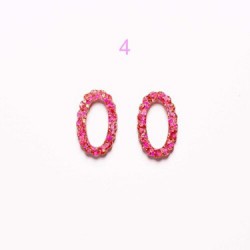 CHARMS OVALE MIX ROSE ROUGE