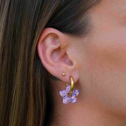 BOUCLES D'OREILLES TIARE...