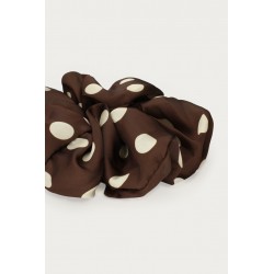 CHOUCHOU À POIS MARRON