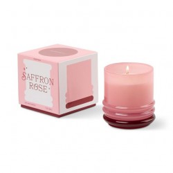 BOUGIE GLASS PINK AND RED -...