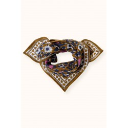 FOULARD MANIKA COEUR TAPENADE