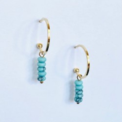 BOUCLES D'OREILLES GARANCE...