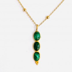 COLLIER OCTAVE VERT