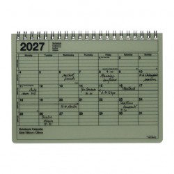 CARNET/CALENDRIER KHAKI 2027