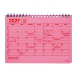 CARNET/CALENDRIER NEON PINK...