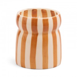 BOUGIE RUST STRIPED SIENNA...