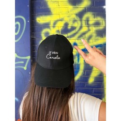 CASQUETTE LE VRAI CAROLO NOIR