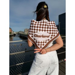 FOULARD DAMIER CHARLEROI...
