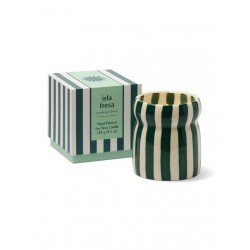 BOUGIE CABANA TEAL STRIPED...