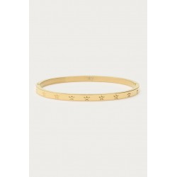 BRACELET JONC ENGRAVED STARS