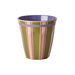 GOBELET MELAMINE STRIPE...