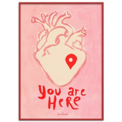 AFFICHE YOU ARE HERE +...