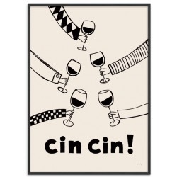 AFFICHE FESTIVE CIN CIN +...