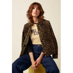 VESTE ELLEN FARGO CORD NATURAL