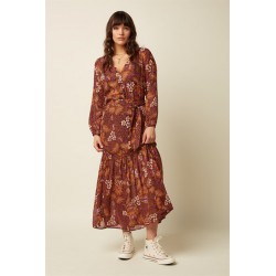 ROBE TARA MYRTLE UMBRE