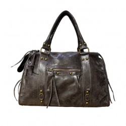 SAC A MAIN CUIR MATE...