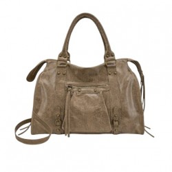SAC A MAIN CUIR MATE...