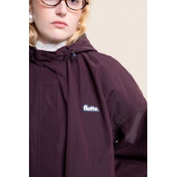 VESTE BOMBER GARANCE CASSIS