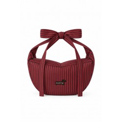 SAC BOW RAYE ROUGE