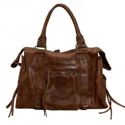 SAC A MAIN CUIR MAT...