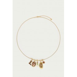 COLLIER FORTUNE À CHARMS...