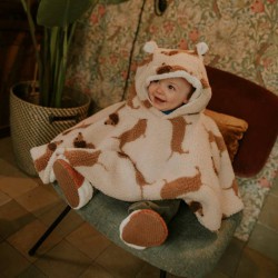 PONCHO BEBE TEDDY DOG
