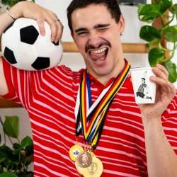 CUP FOOTBALL PLAYER