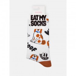 CHAUSSETTES DOGS BROWN