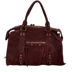 SAC A MAIN CUIR SUEDE...