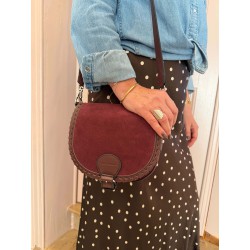 LE BOBO S AUBERGINE VELOURS