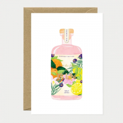 CARTE LET THE FUN BE GIN