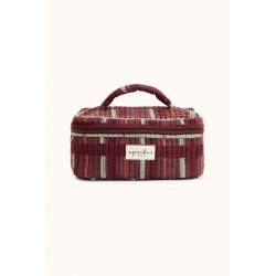 VANITY ISHANITA TARTAN TAUPE