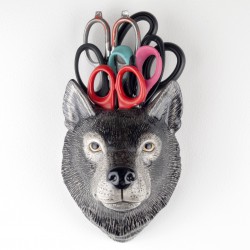 VASE MURAL LOUP