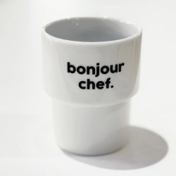GOBELET BONJOUR CHEF