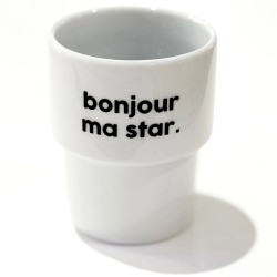 GOBELET BONJOUR MA STAR